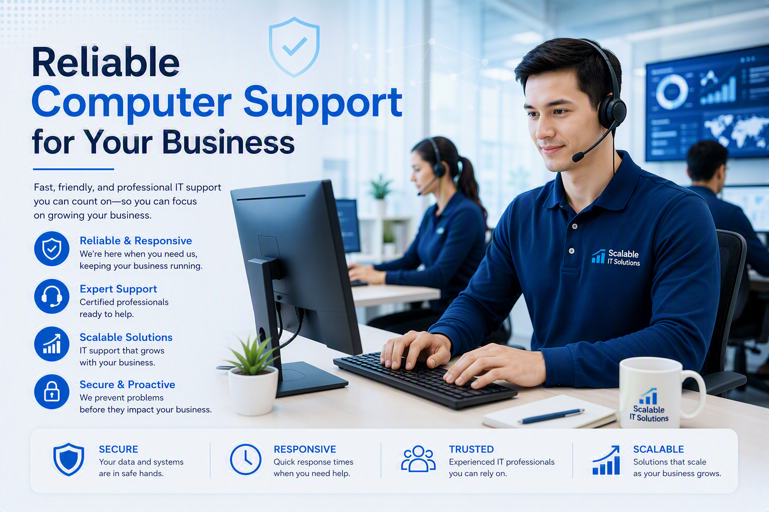 We handle the tech so you can handle the growth.