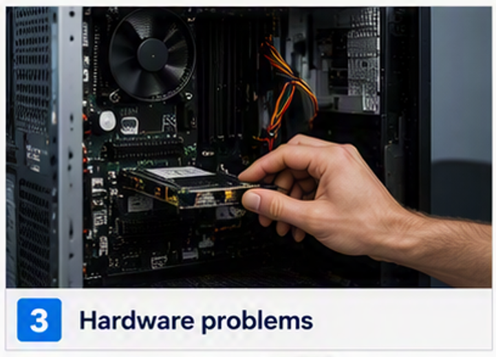 we fix Hardware Problems