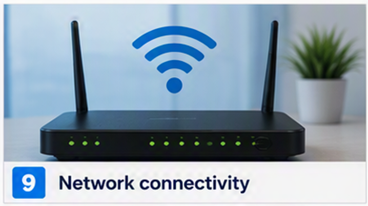 we fix Network Connectivity Problems
