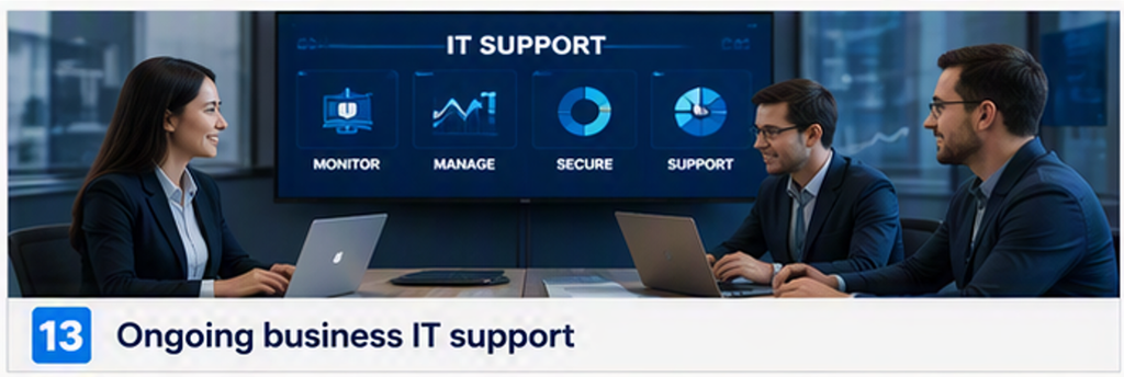 we provide Ongoing Business IT Support